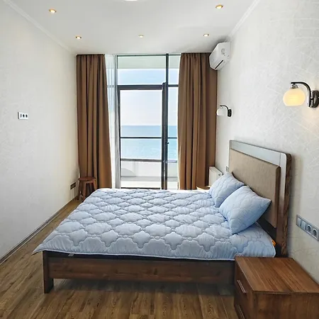 жк калипсо с террасой и видом на море 公寓 *