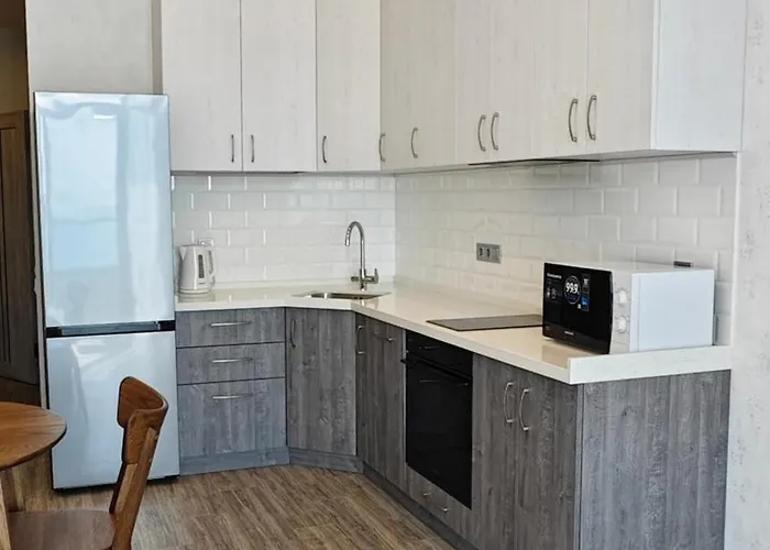 Appartamento жк калипсо с террасой и видом на море